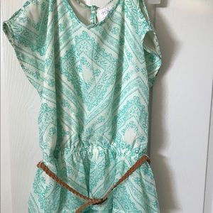 Children’s place girls dress with braided belt